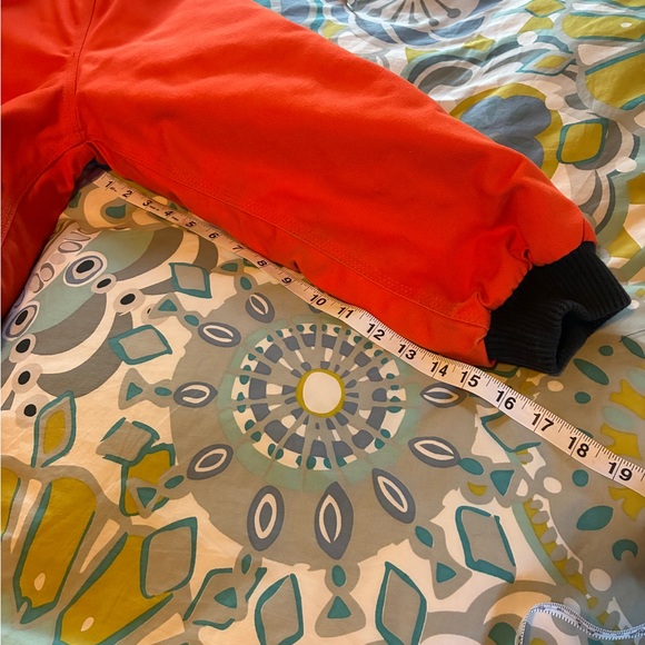 Boys Carhartt Orange Zip-Up Canvas Jacket Size Large 14-16 - Picture 7 of 11